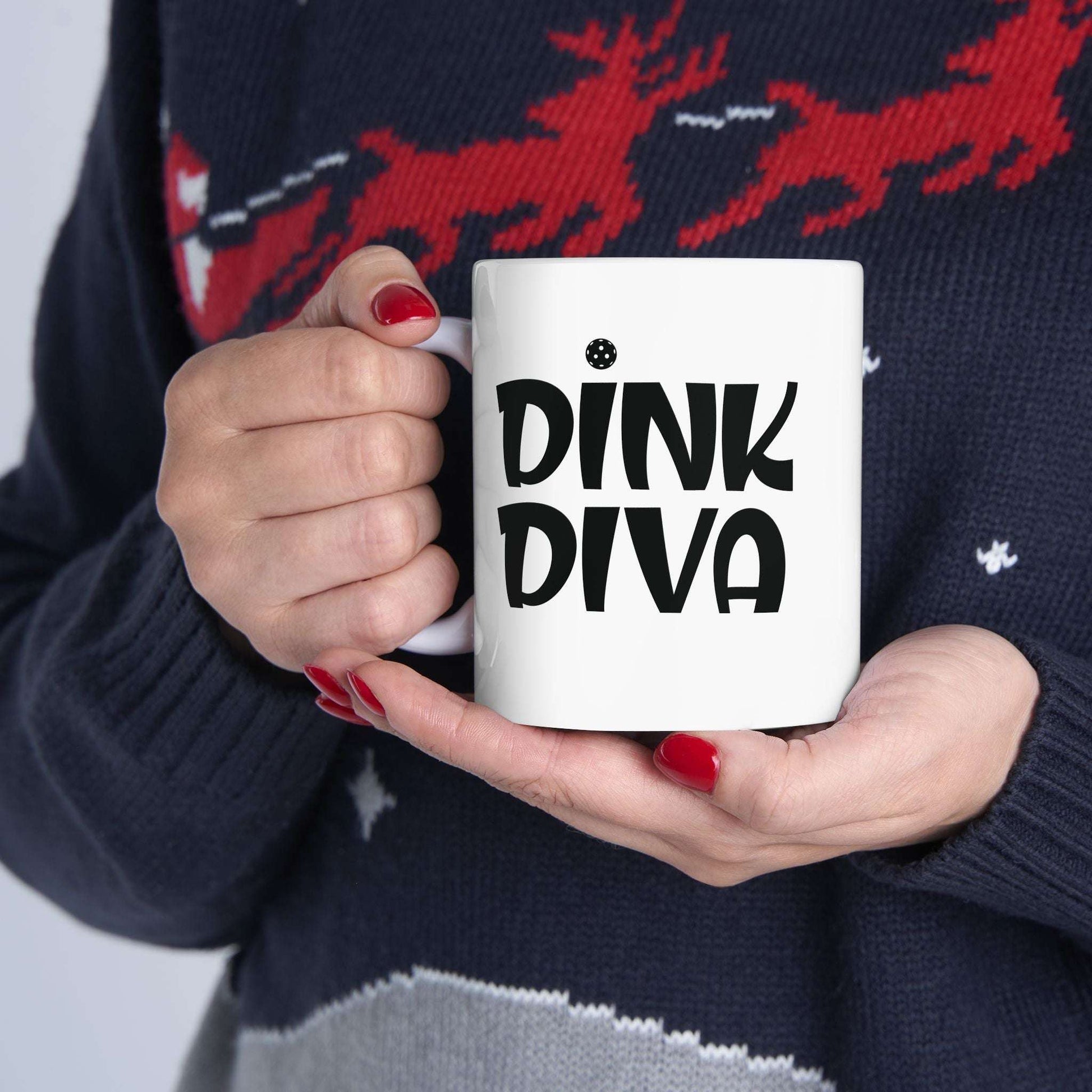 Pickleball Unique Mug - DINK DIVA