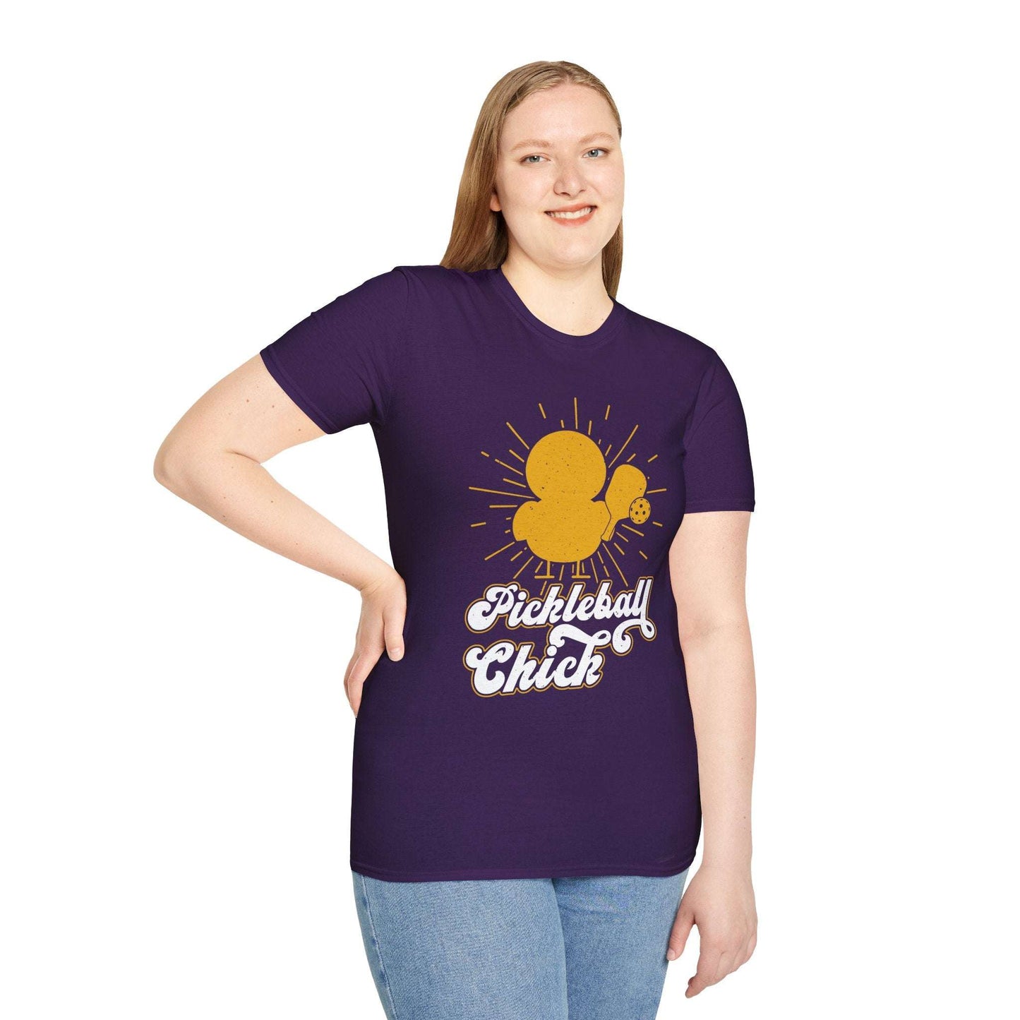 Women's Funny Pickleball T-shirt - Pickleball Chick