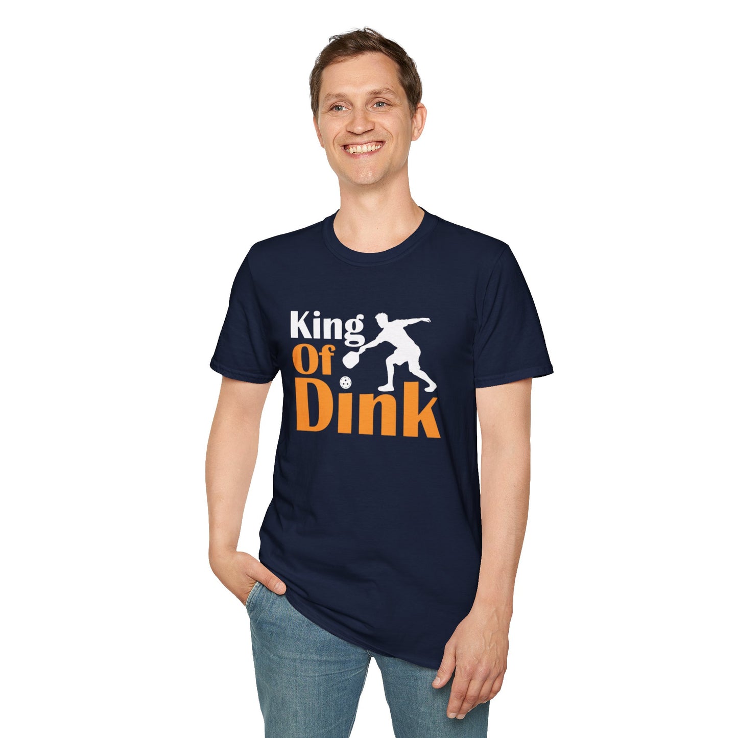 Men's Soft Pickleball T-shirt - King of Dink