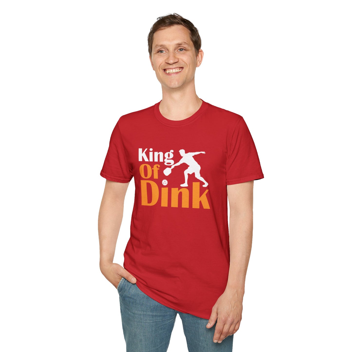 Men's Soft Pickleball T-shirt - King of Dink