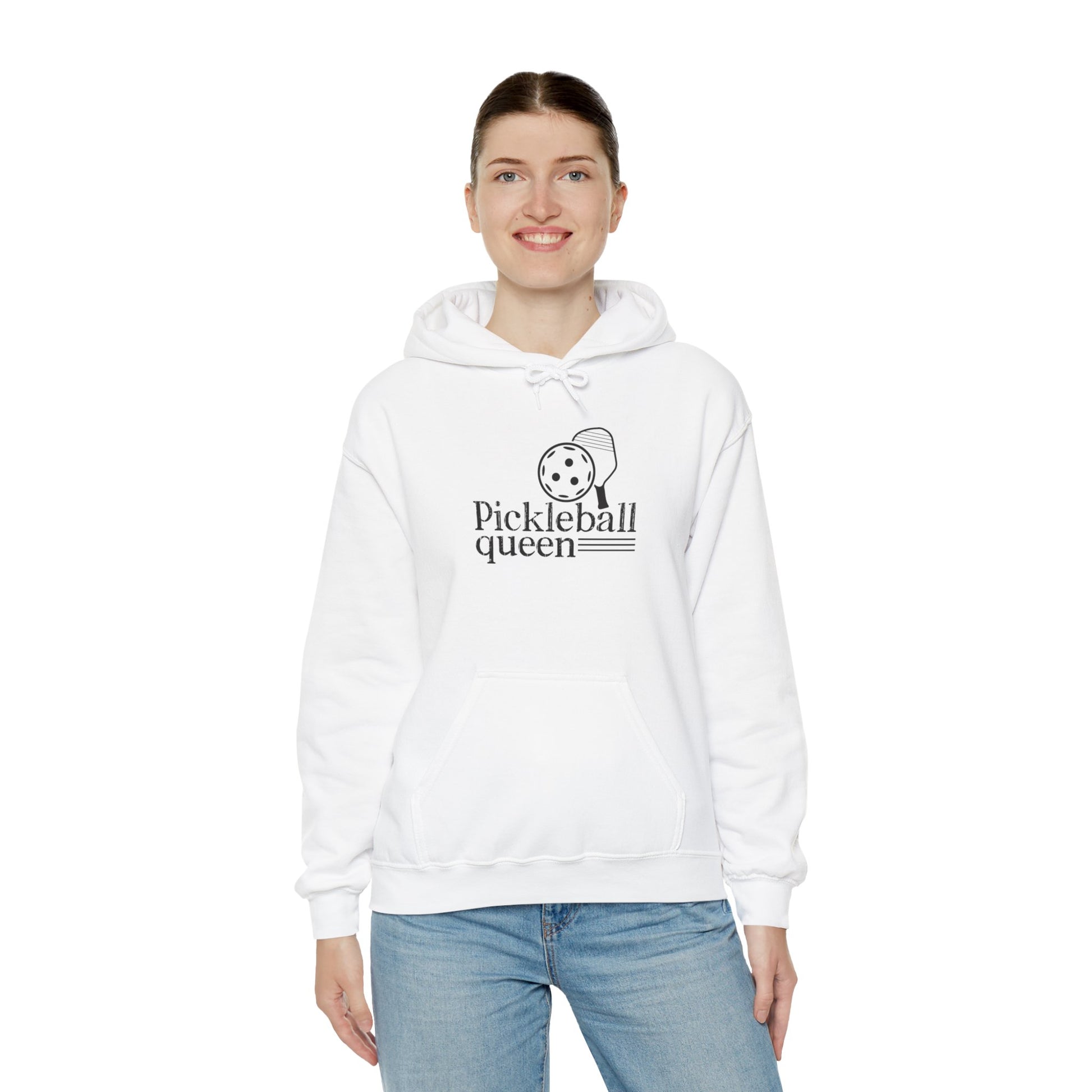 Women's Stylish Pickleball Hoodie - Pickleball Queen