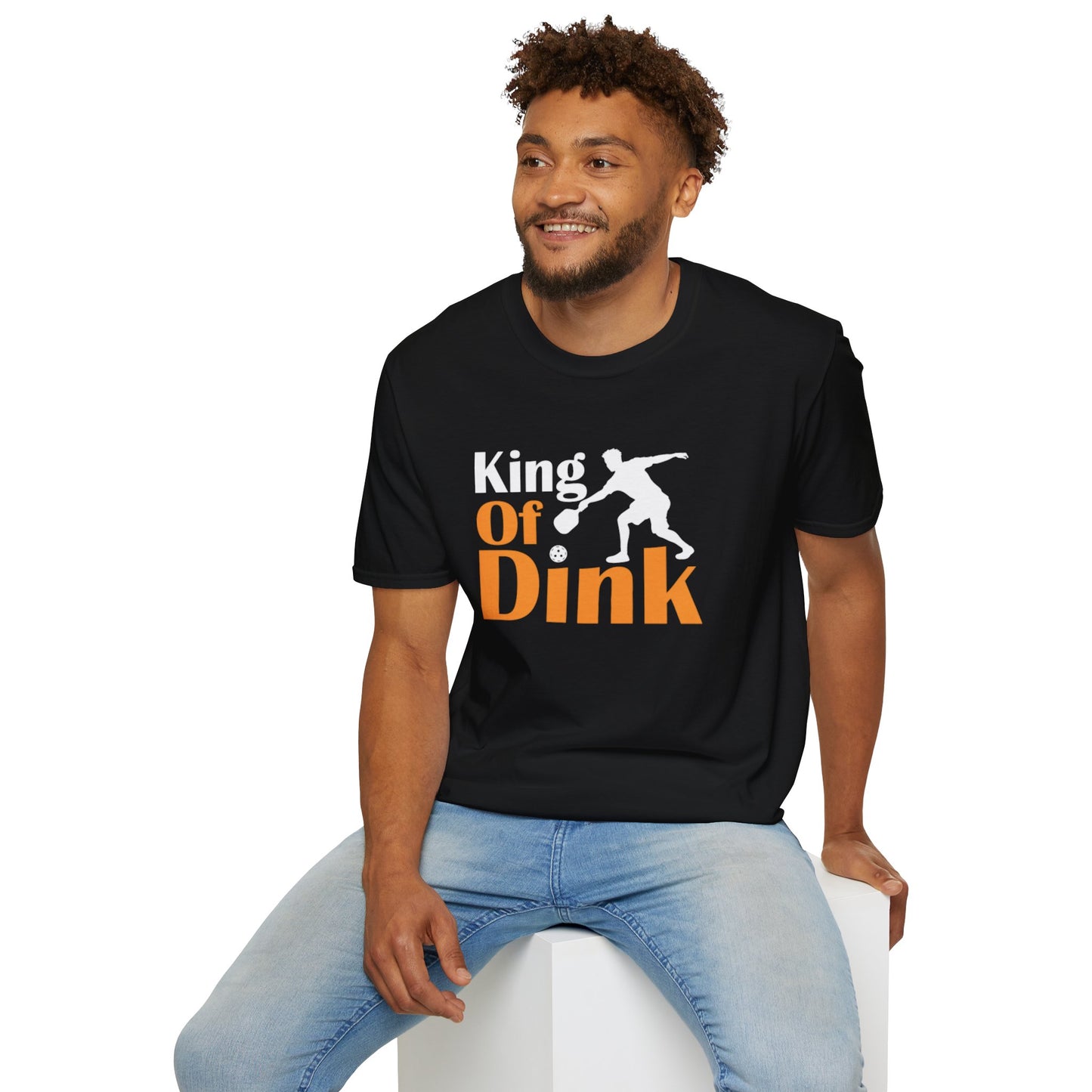 Men's Soft Pickleball T-shirt - King of Dink