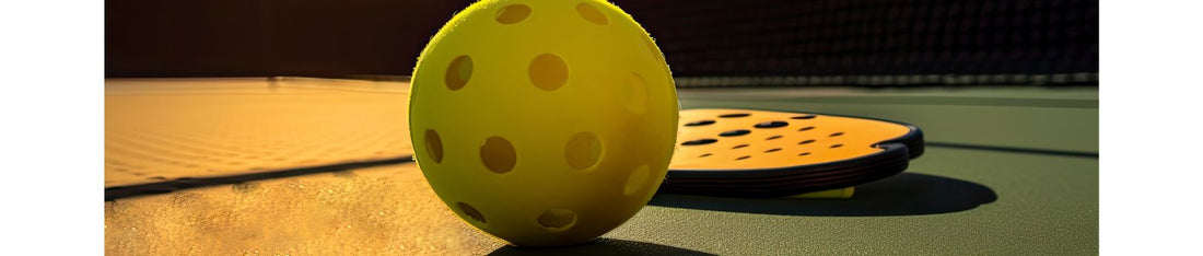 Pickleball Ball and Pickleball Paddle
