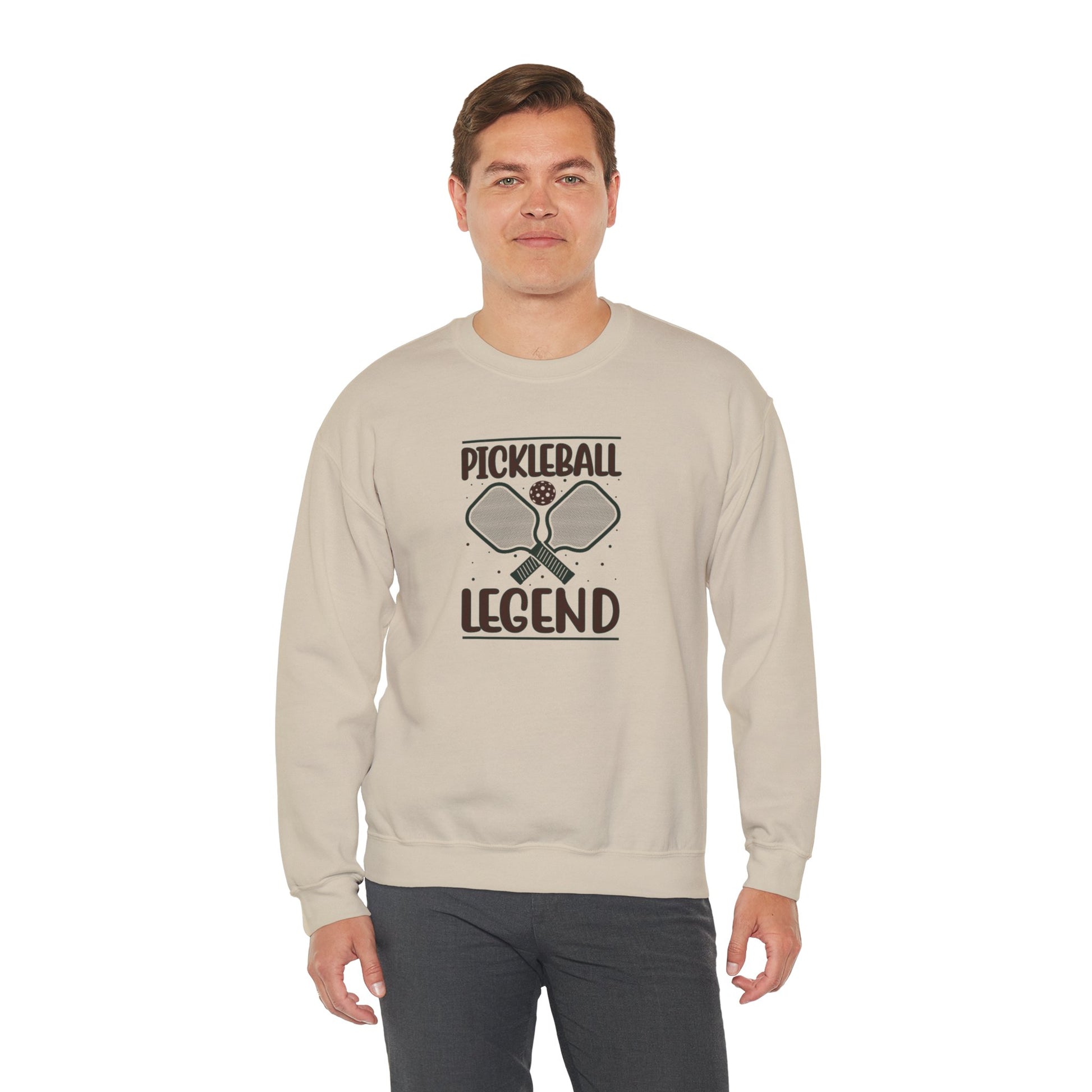 Men's Soft Pickleball Sweatshirt - Pickleball Legend