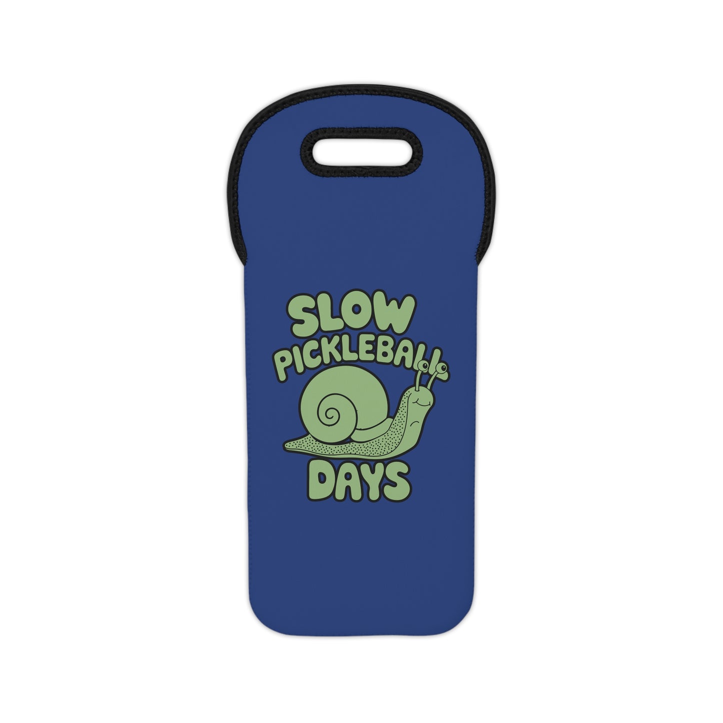 Pickleball Durable Wine Tote Bag - Slow Pickleball Days