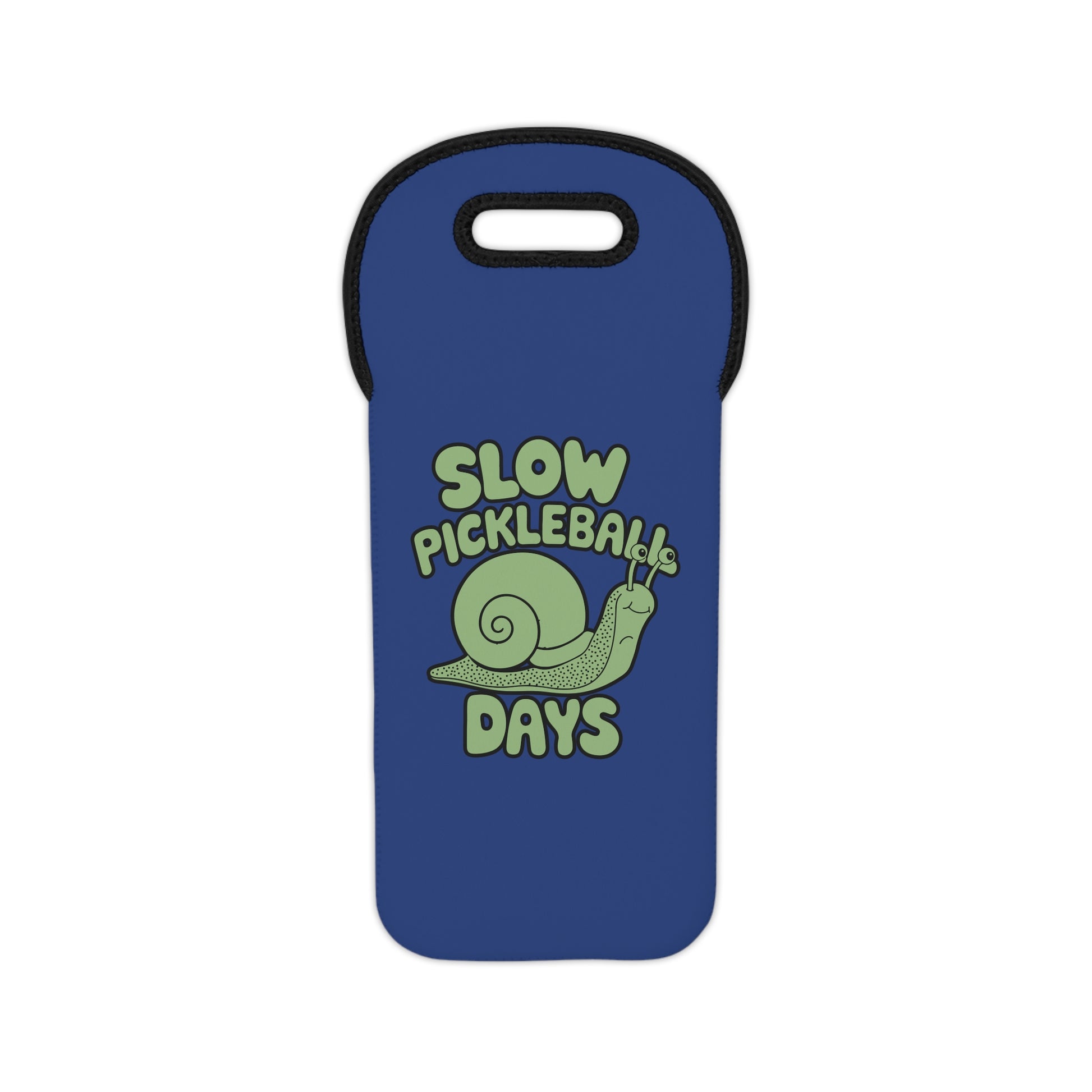 Pickleball Durable Wine Tote Bag - Slow Pickleball Days