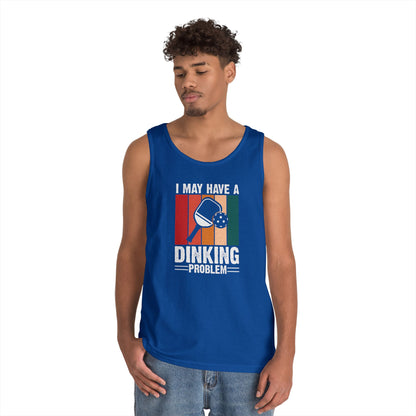 Men's Eye-Catching Pickleball Tank Top - I May Have a Dinking Problem