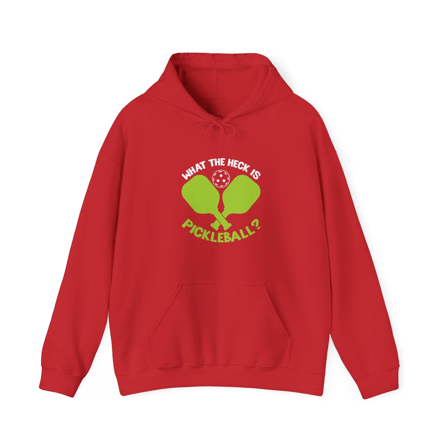 Women's Funny Pickleball Hoodie - What the Heck Is Pickleball?