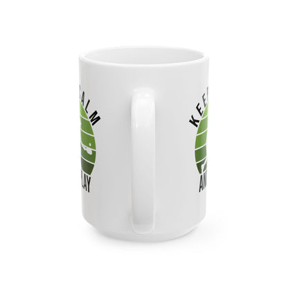 Pickleball Unique Mug - Keep Calm and Play