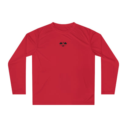 Women's Funny Pickleball Long Sleeves top - Soft Serve? Get Ice Cream Red