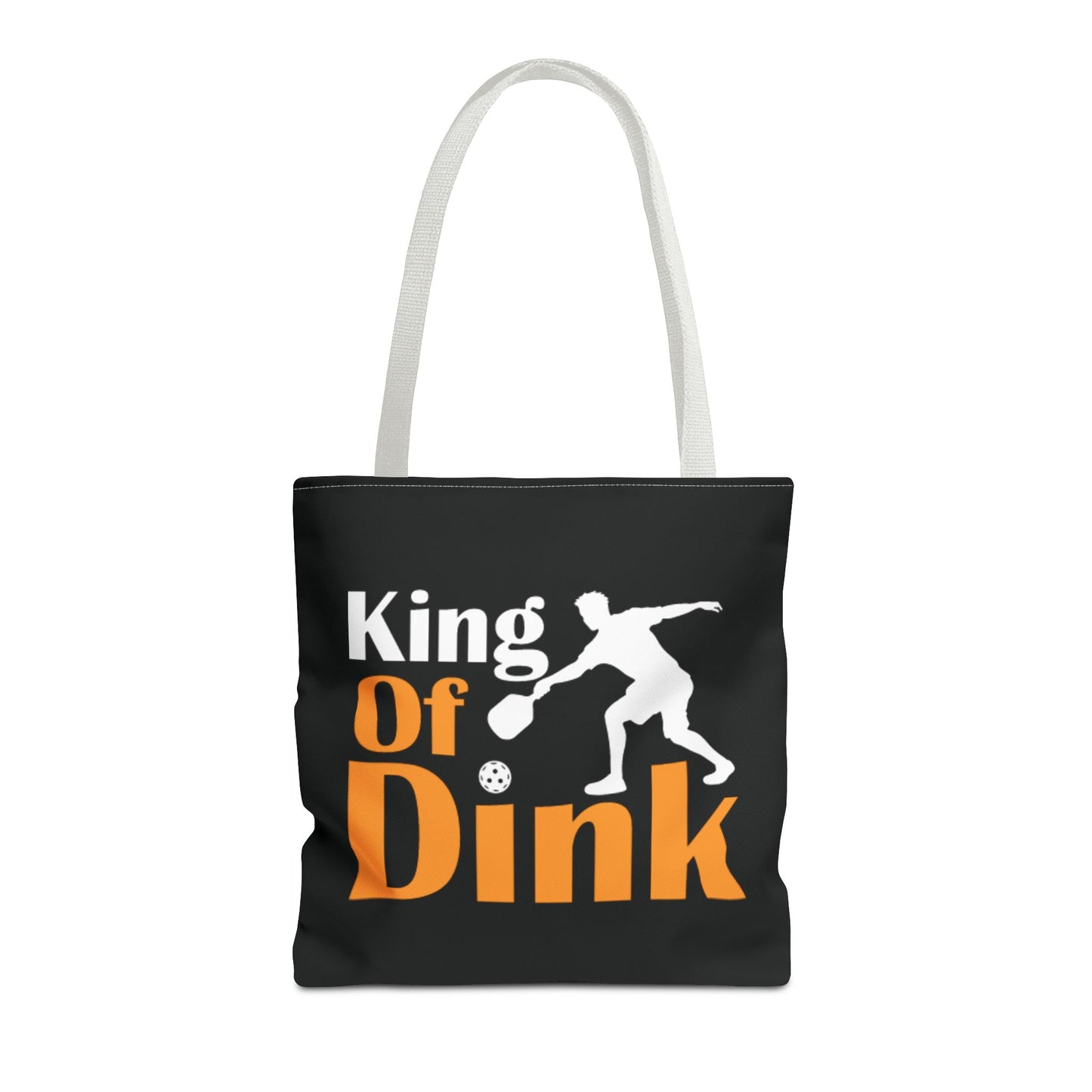 Pickleball Cool Tote Bag - King of Dink White