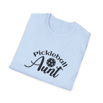 Women's Comfy Pickleball T-shirt - Pickleball Aunt