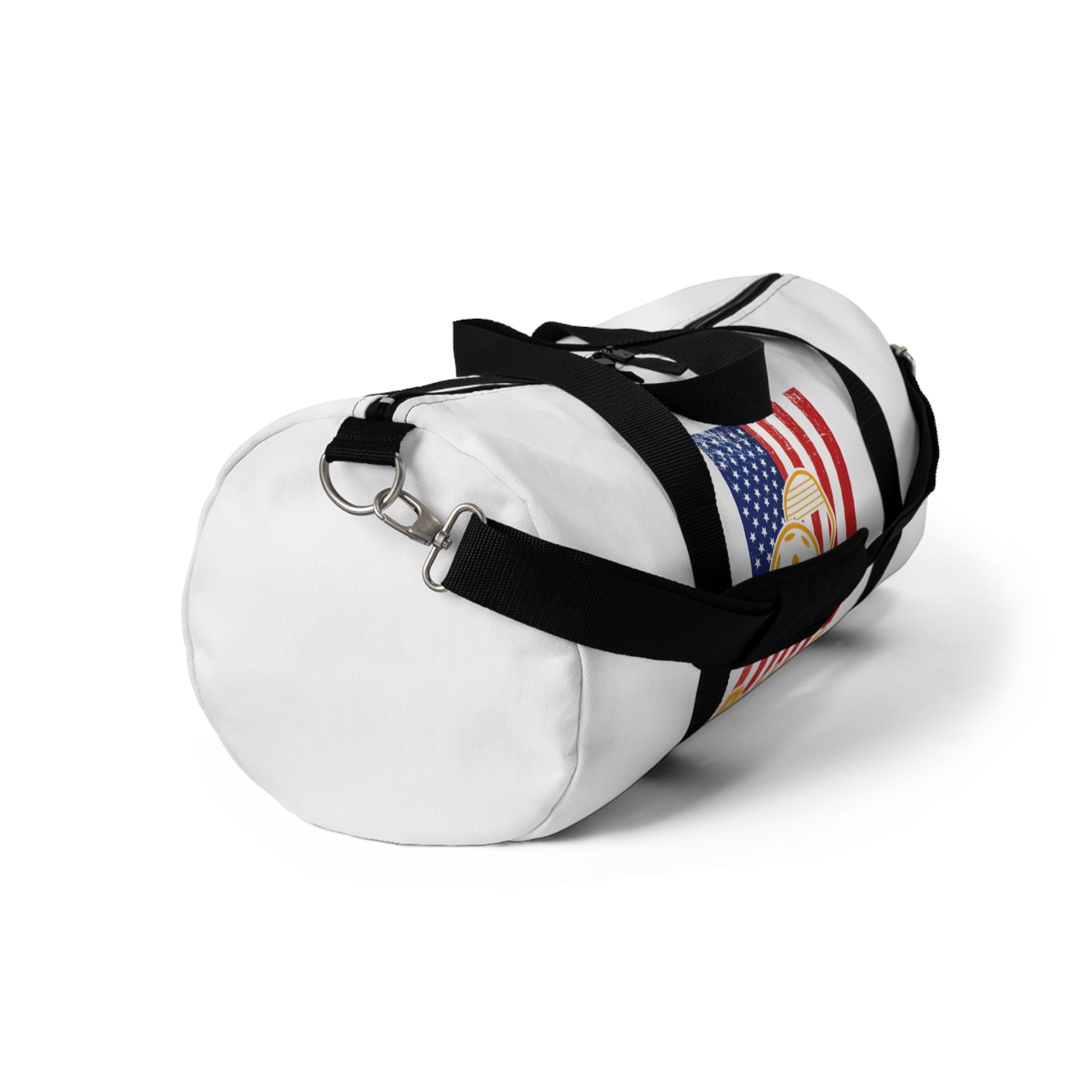 Pickleball Durable Duffel Bag - American Flag with Pickleball