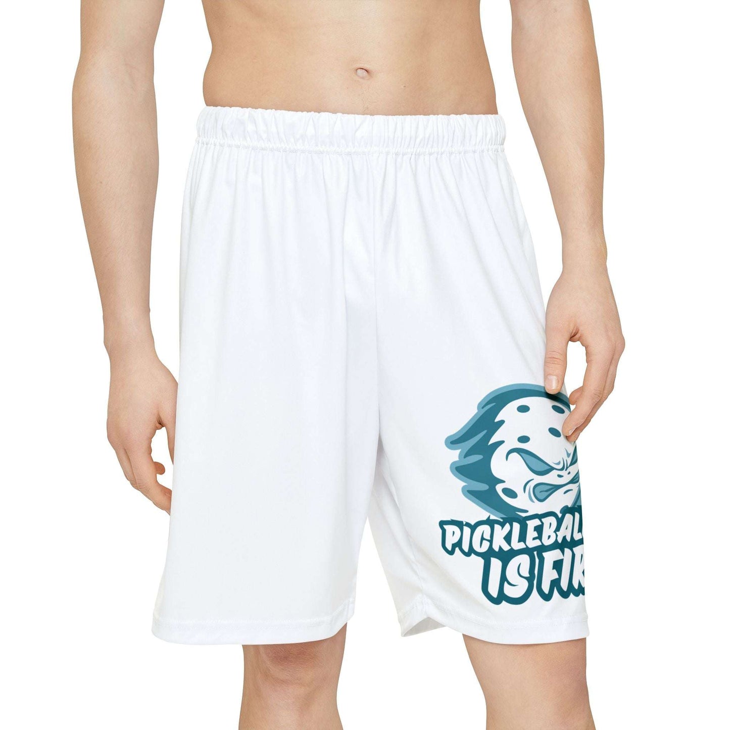 Men's Funny Pickleball Short - Pickleball Is Fire