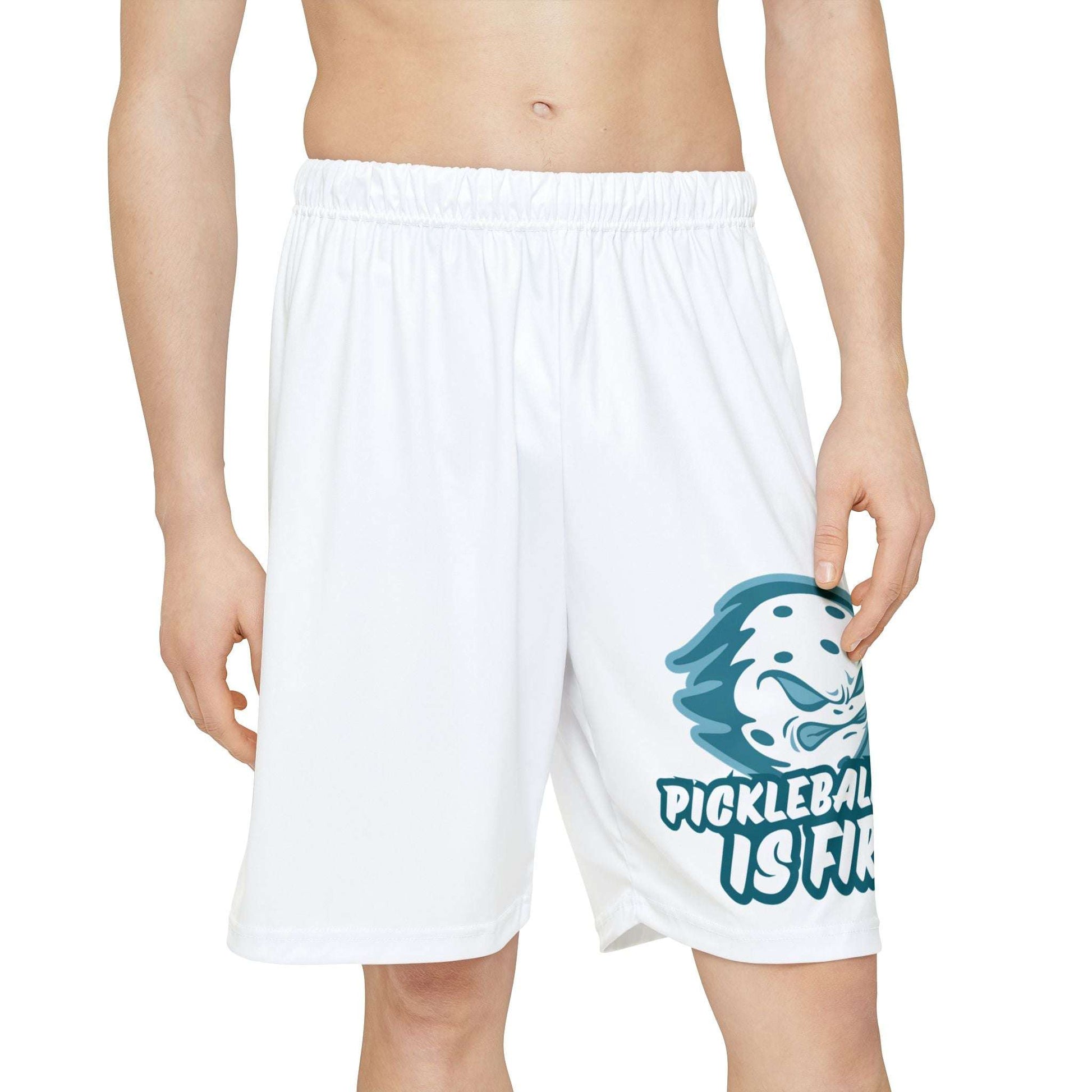 Men's Funny Pickleball Short - Pickleball Is Fire