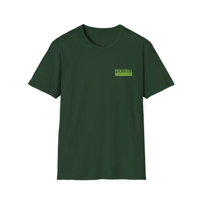 Men's Pickleball T-shirt - Life Is Good Pickleball Make It Better Green