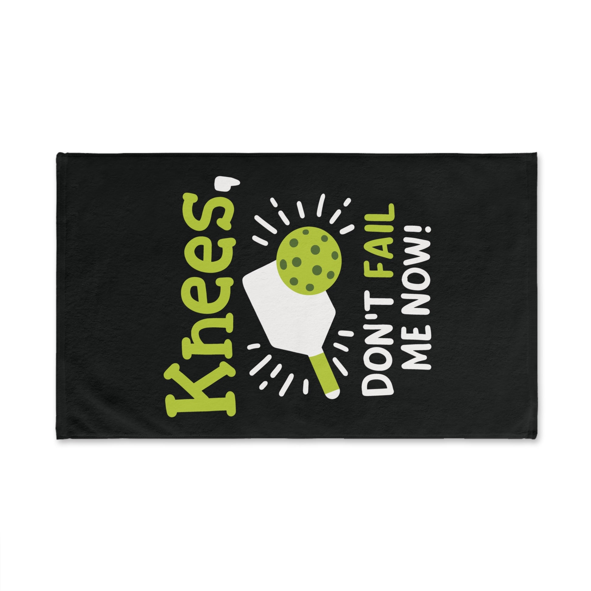 Pickleball Funny Hand Towel - Knee Don't Fail Me Down