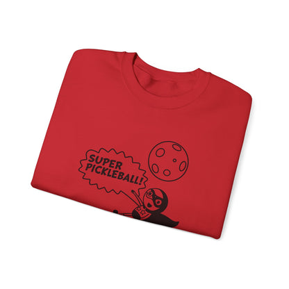 Men's Quirky Pickleball Sweatshirt - Super Pickleball