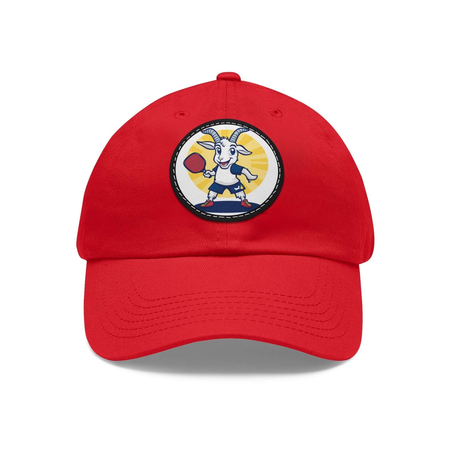 Pickleball Cap - Logo PickleballGoats Red