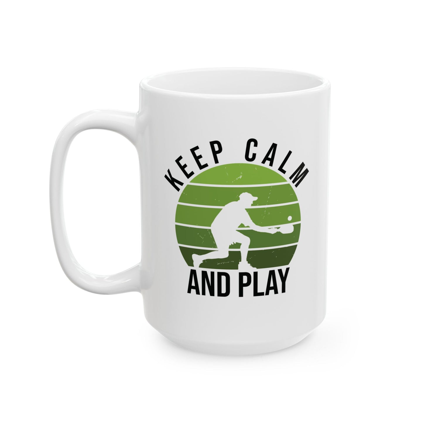 Pickleball Unique Mug - Keep Calm and Play