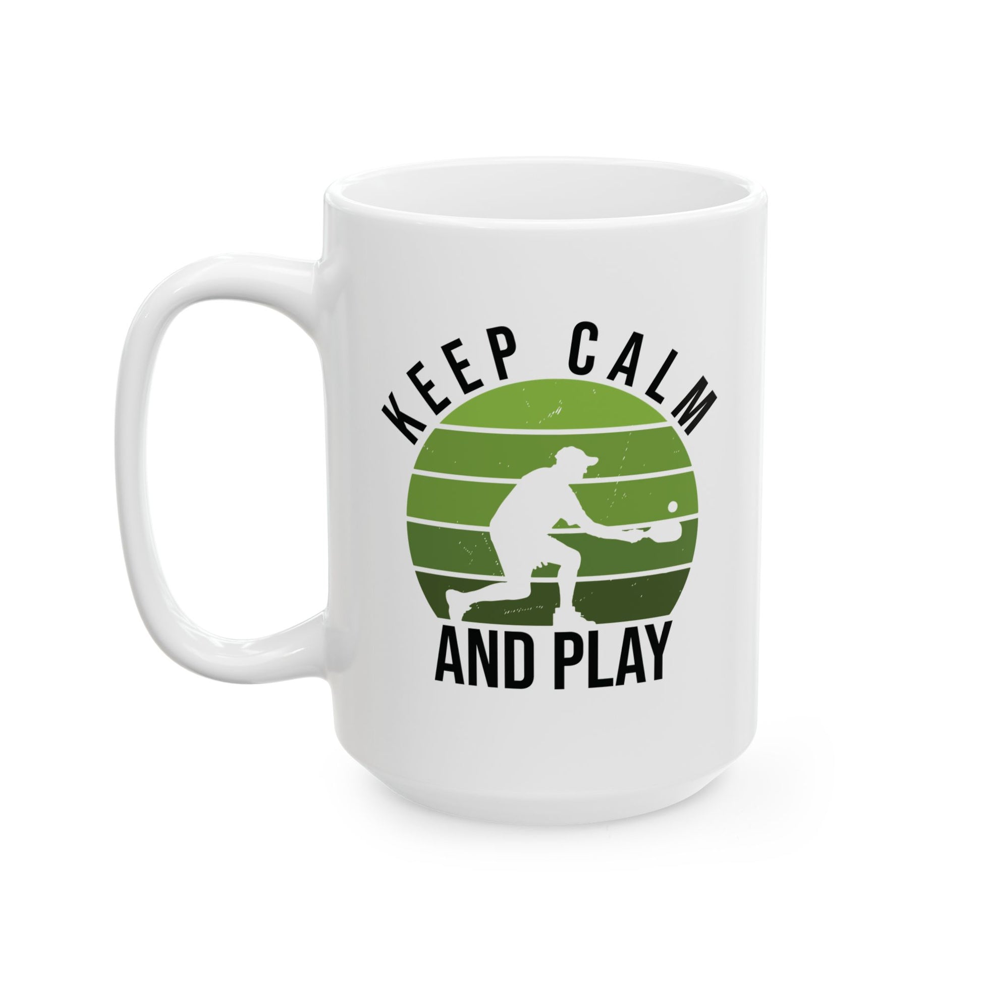 Pickleball Unique Mug - Keep Calm and Play