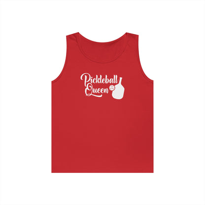 Women's Lightweight Pickleball Tank Top - Pickleball Queen Red