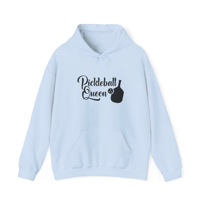Women's Comfy Pickleball Hoodie - Pickleball Queen Blue