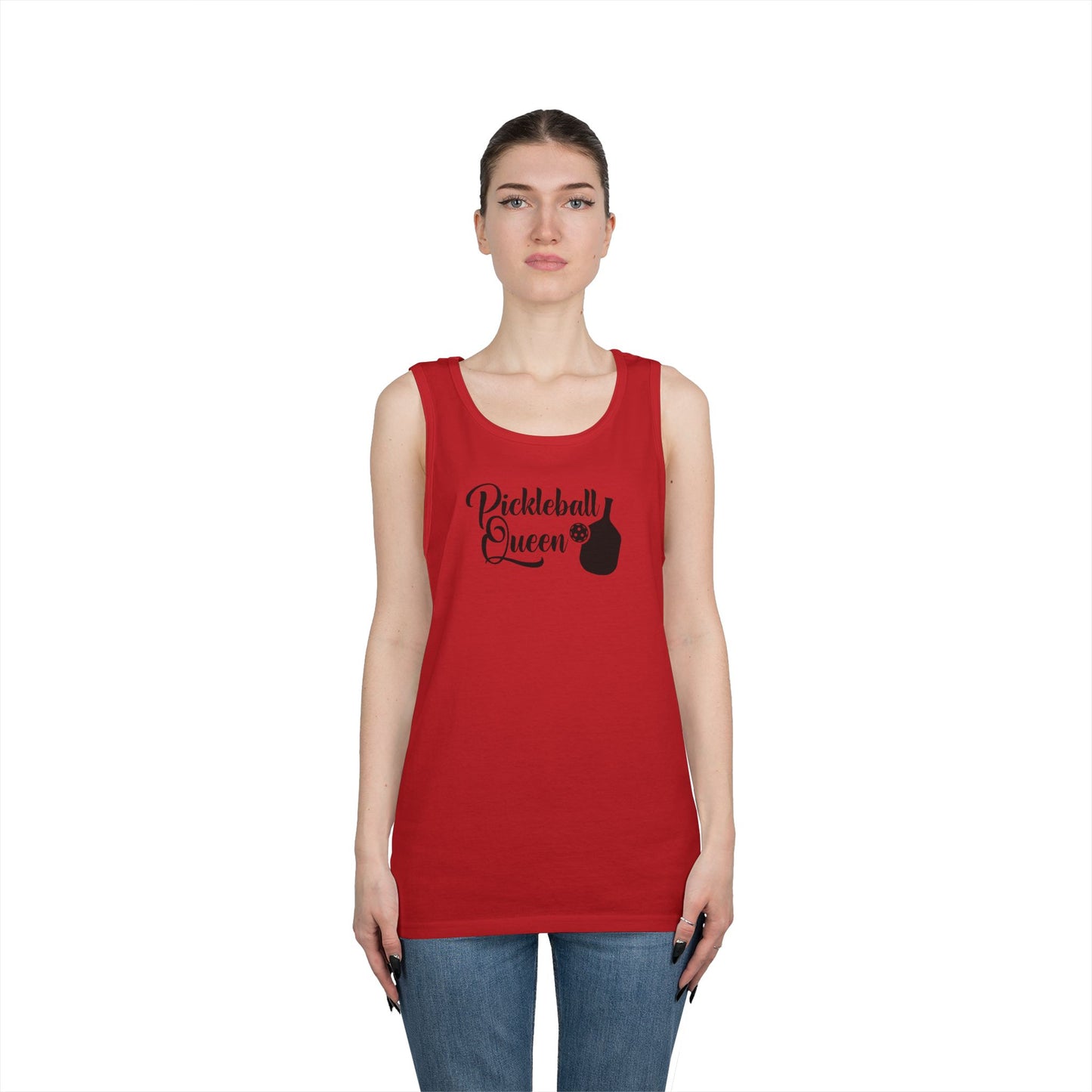 Women's Stylish Pickleball Tank Top - Pickleball Queen