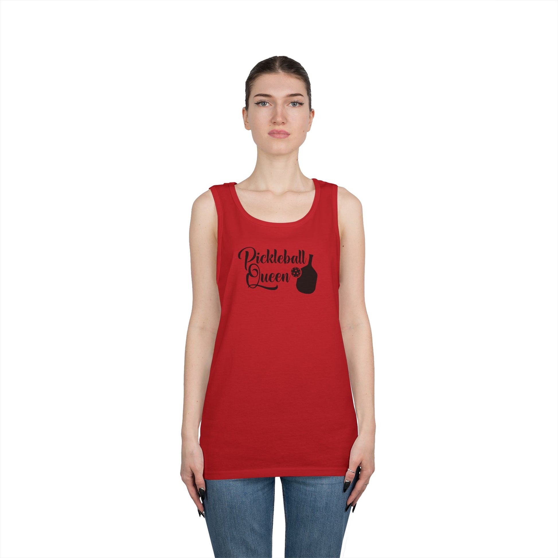 Women's Stylish Pickleball Tank Top - Pickleball Queen