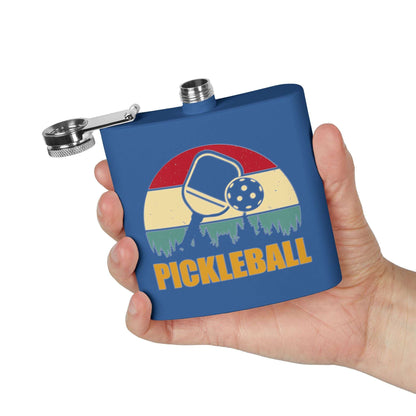 Pickleball Stylish Flask - Pickleball Retro