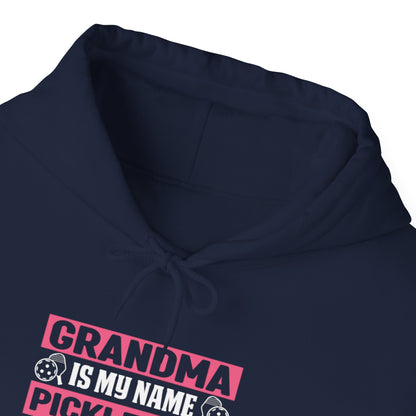 Women's Pickleball Hoodie - Grandma Is My Name Pickleball Is My Game
