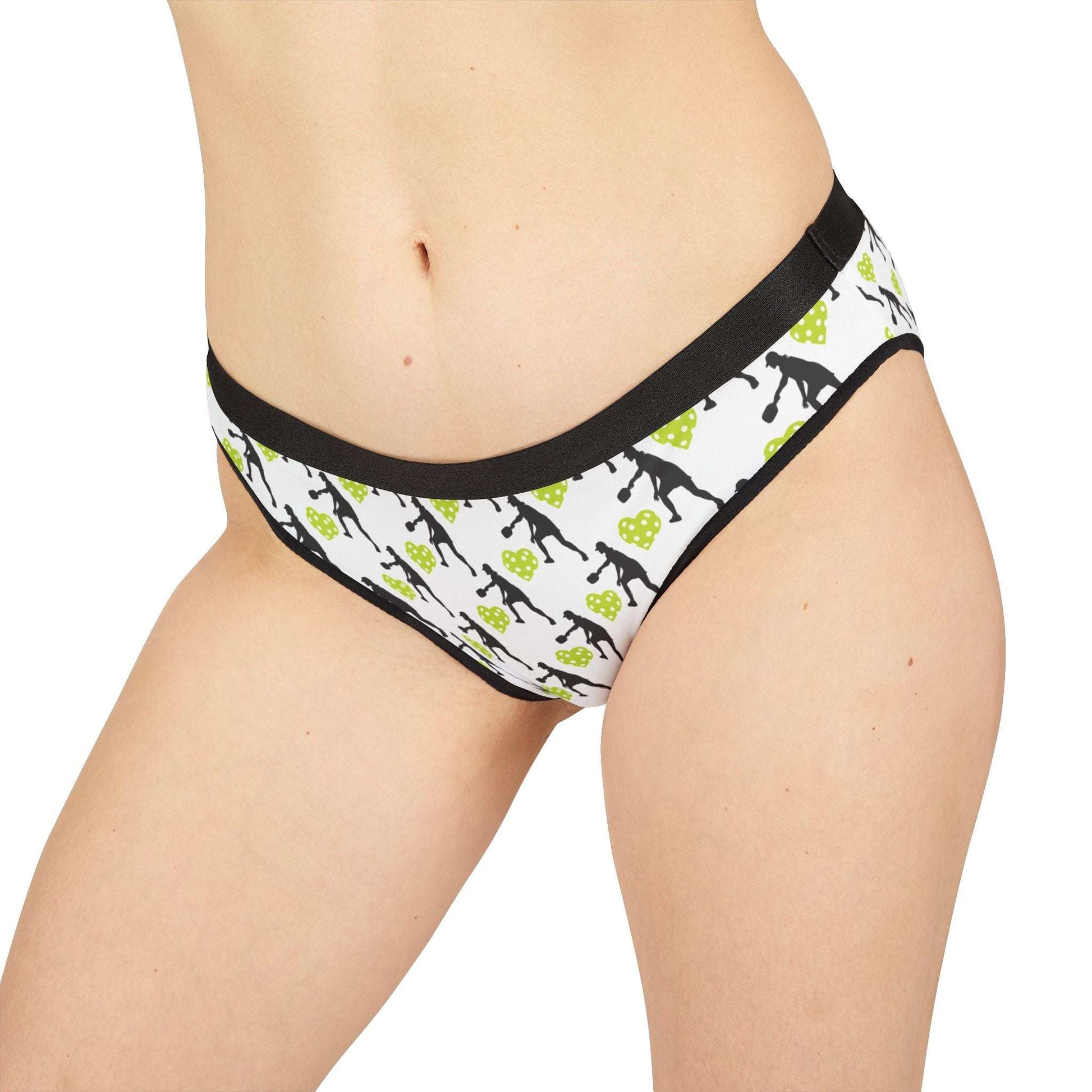 Women's Funny Pickleball Brief - Multi design