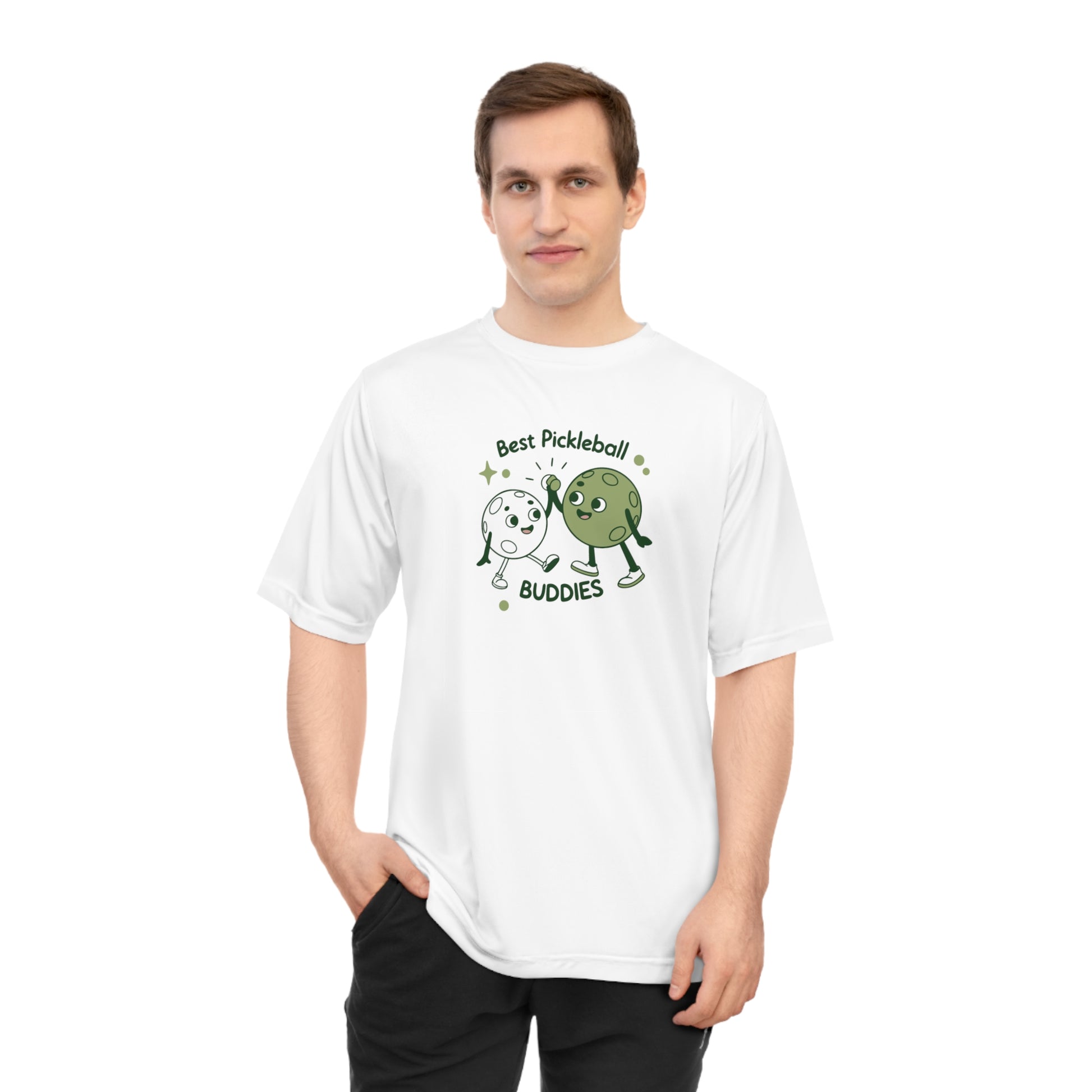 Men's Lightweight Pickleball T-shirt - Best Pickleball Buddies