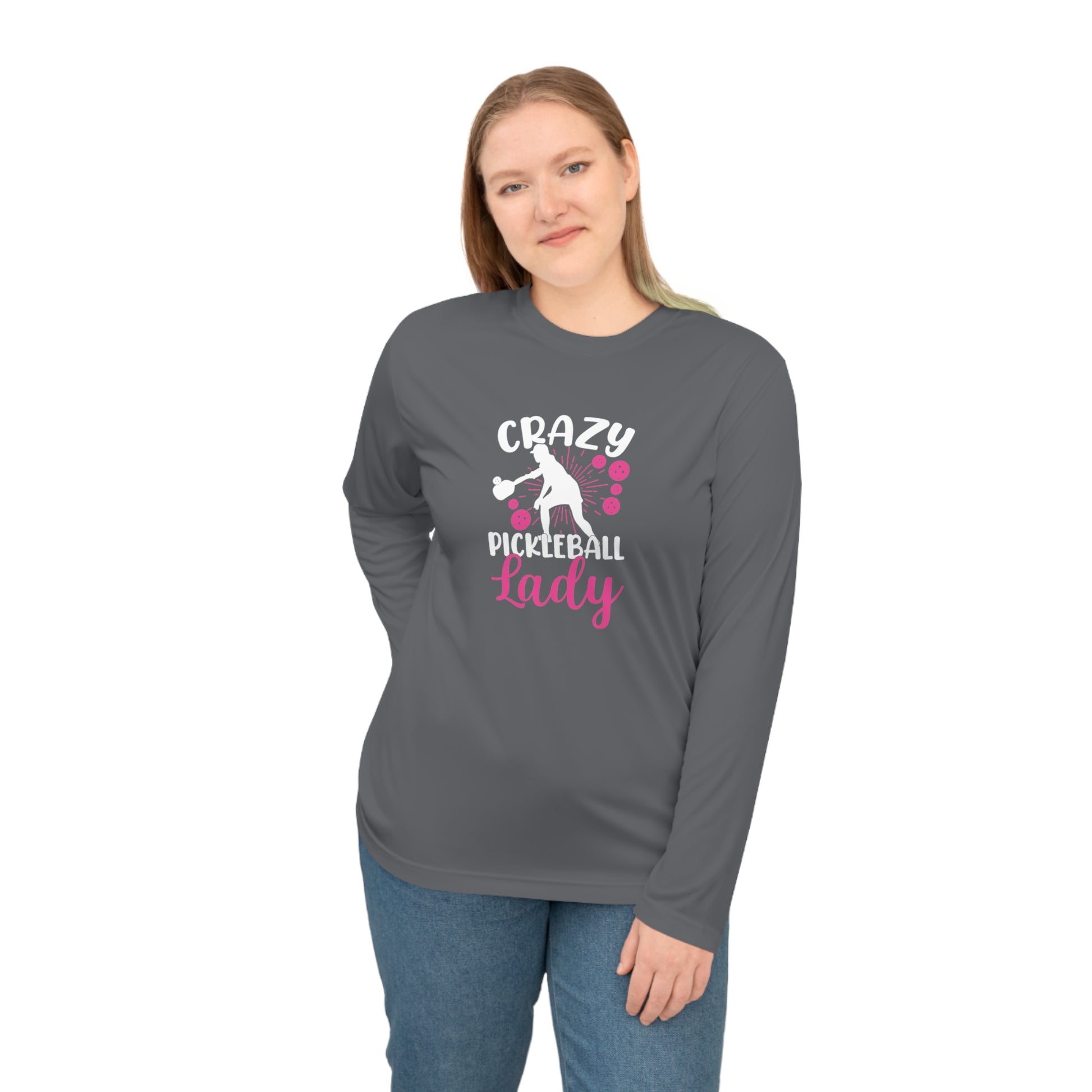 Women's Pickleball Long Sleeves top - Crazy Pickleball Lady