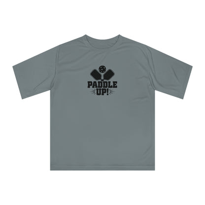 Men's Durable Pickleball T-shirt - Paddle Up Gray