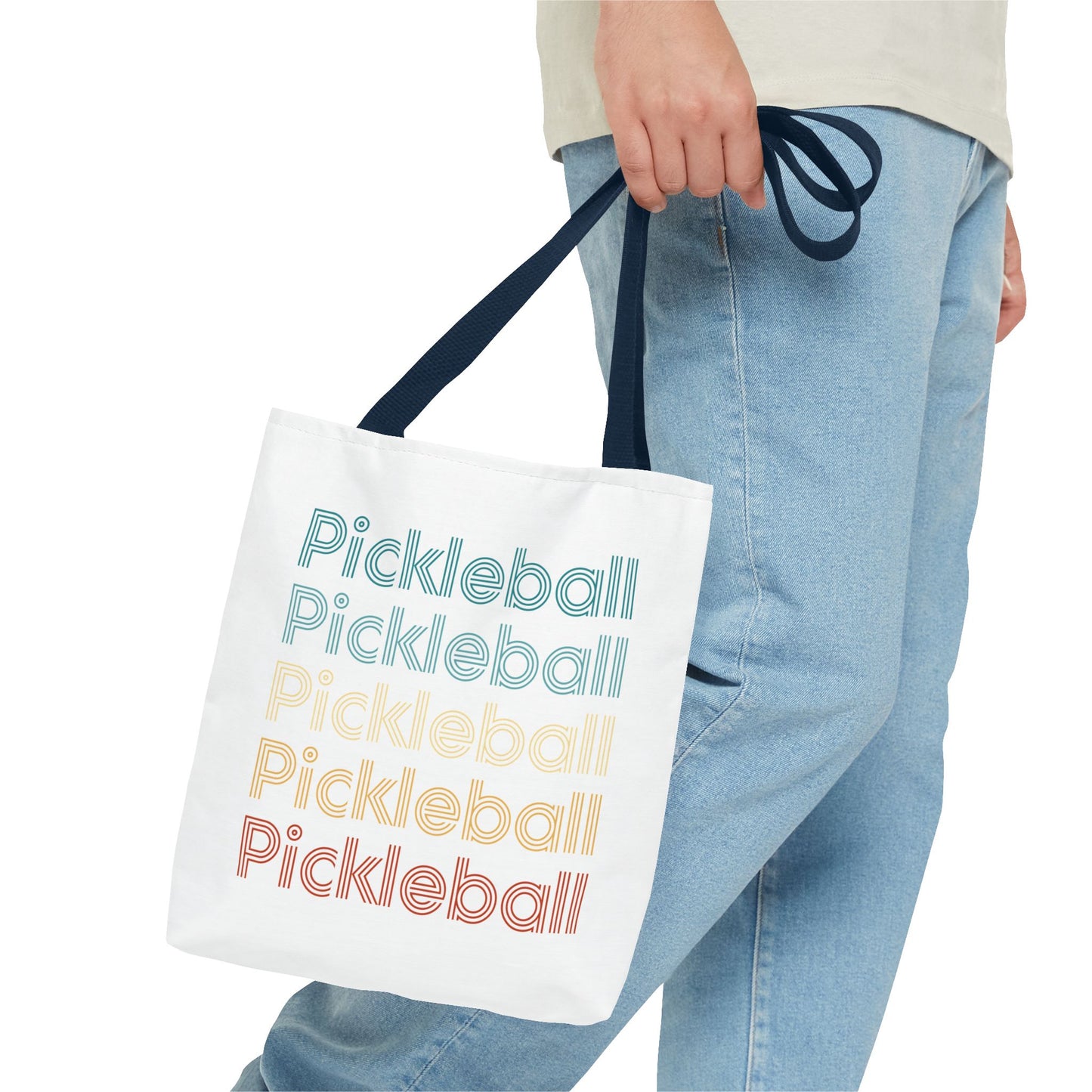 Pickleball Playful Tote Bag - Pickleball Repeat