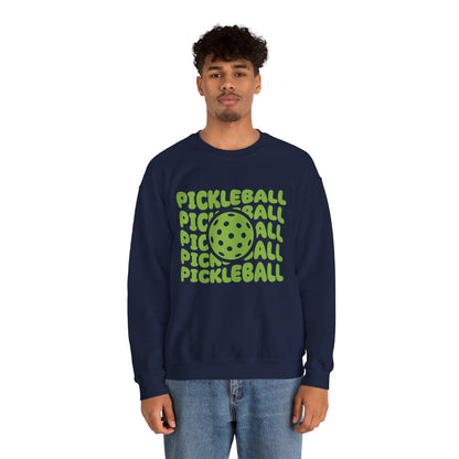 Men's Fun Pickleball Sweatshirt - Pickleball Pop