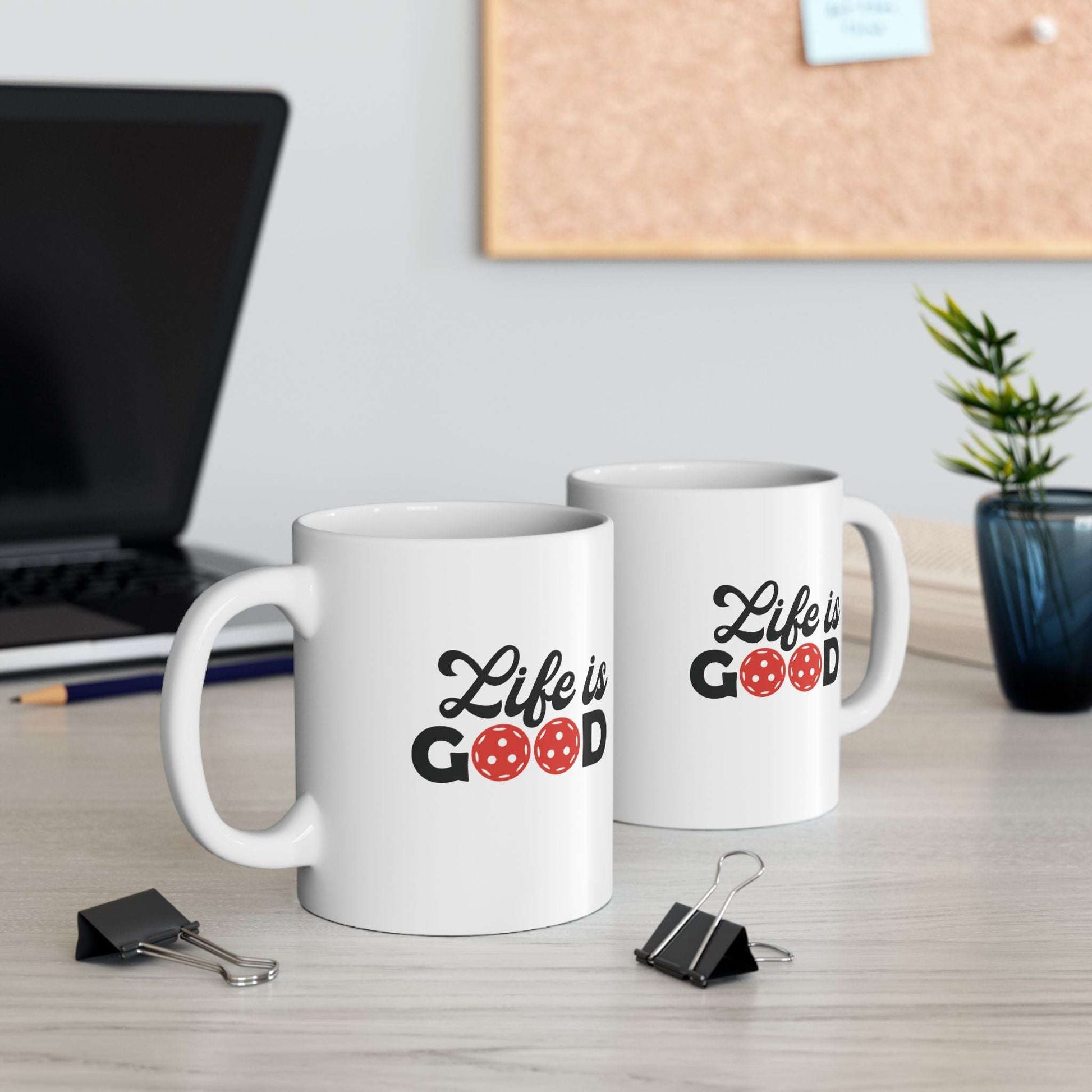 Pickleball Stylish Mug - Life is Good