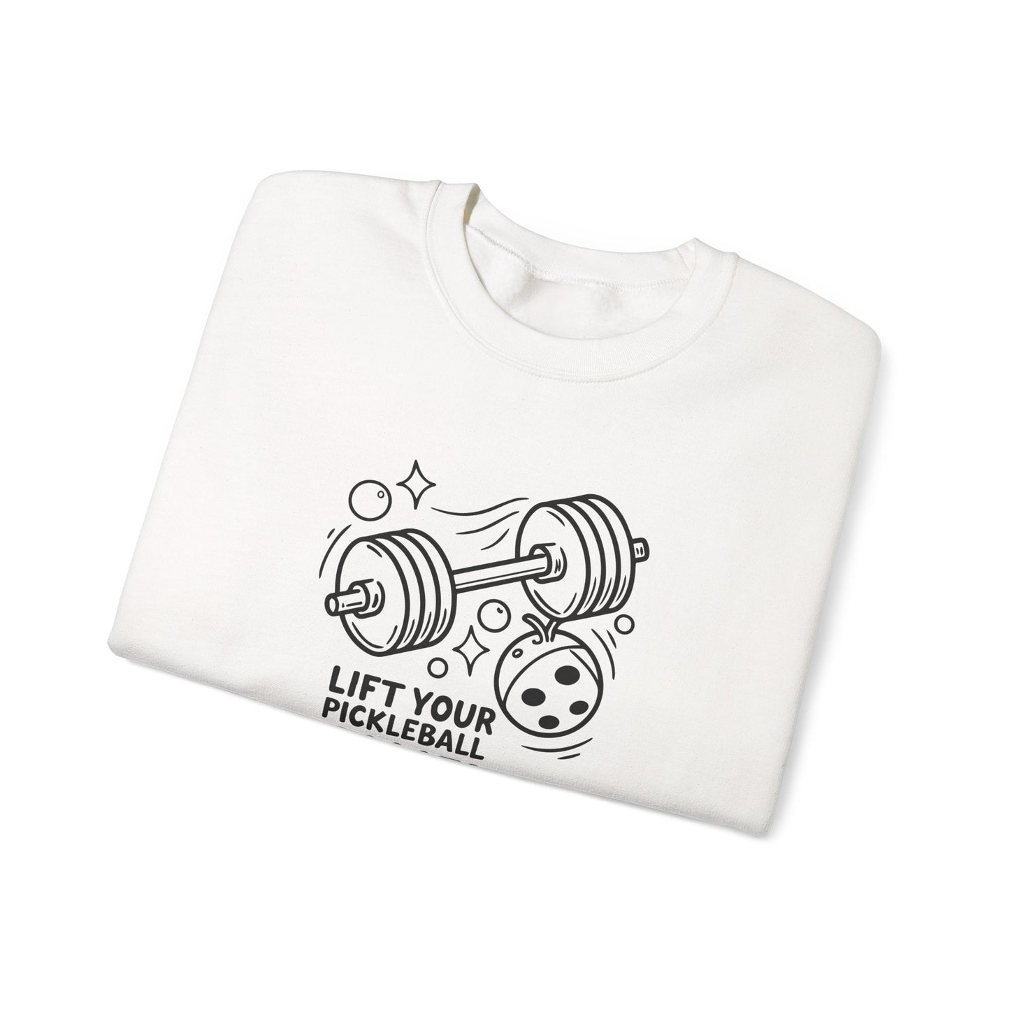 Men's Energetic Pickleball Sweatshirt - Lift Your Pickleball Game