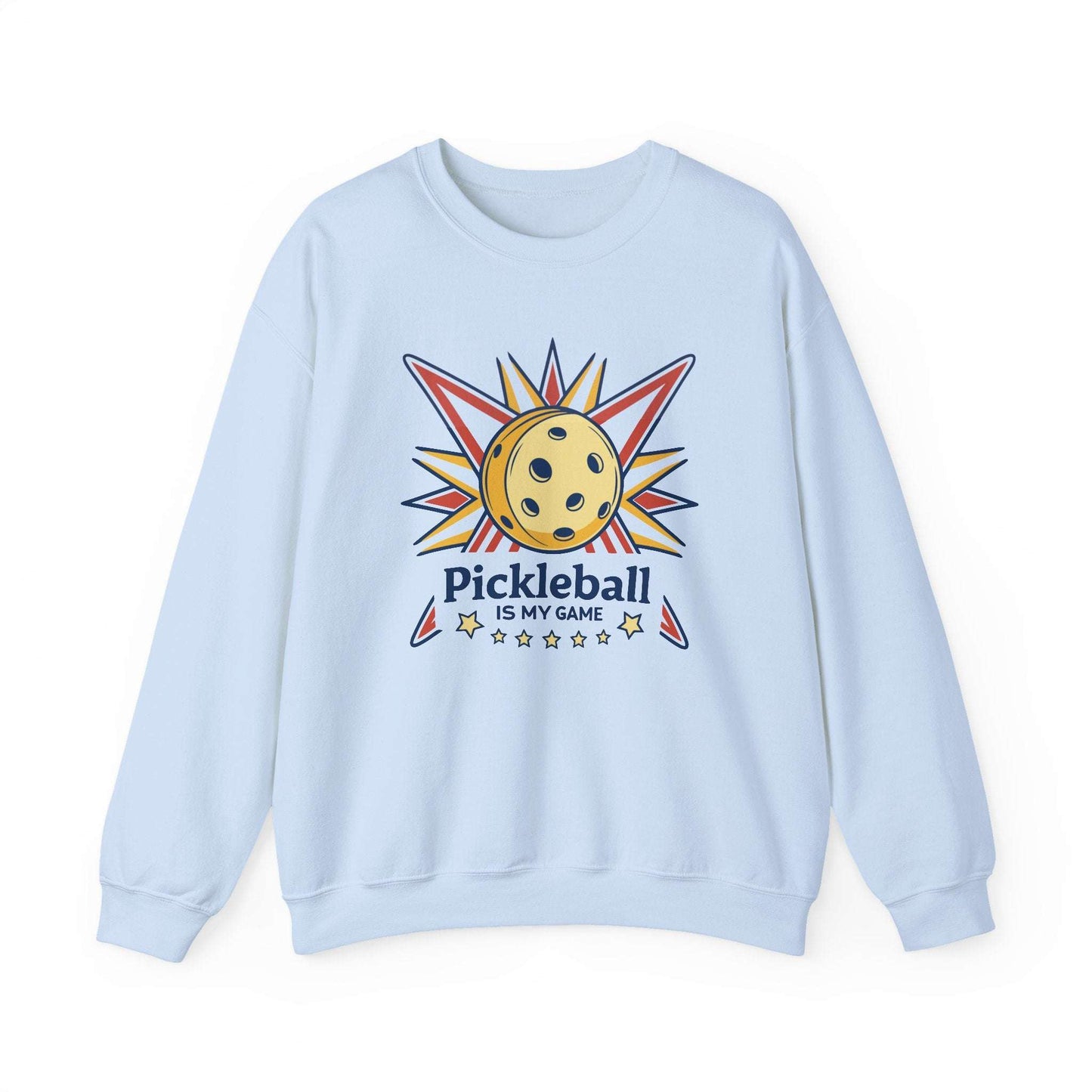 Women's Soft Pickleball Sweatshirt - Pickleball Is My Game Blue