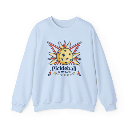 Women's Soft Pickleball Sweatshirt - Pickleball Is My Game Blue