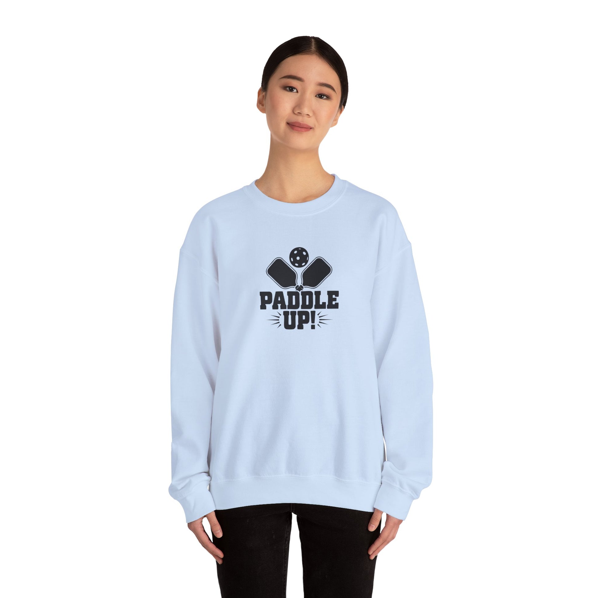 Women's Comfy Pickleball Sweatshirt - Paddle Up