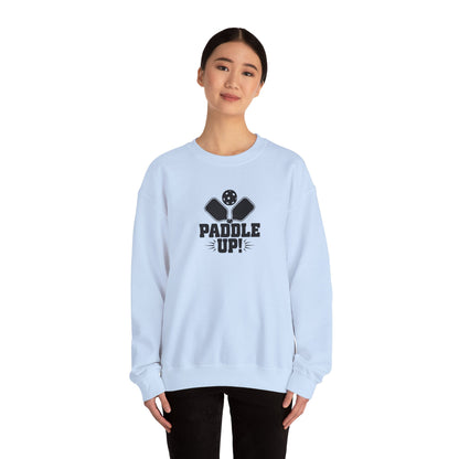 Women's Comfy Pickleball Sweatshirt - Paddle Up
