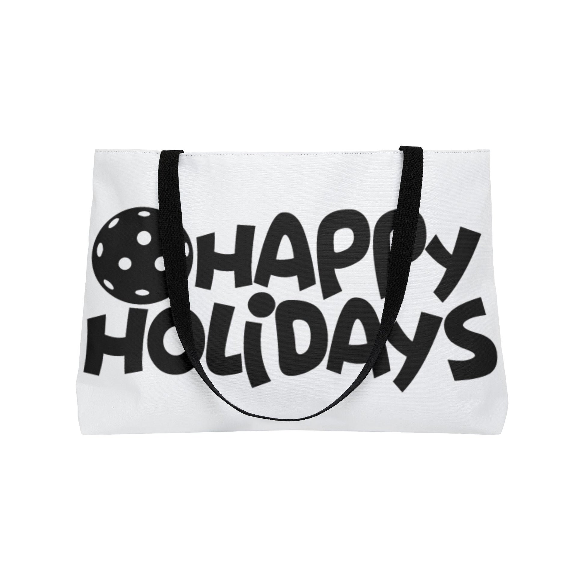 Pickleball Sporty Weekender bag - Happy Holiday