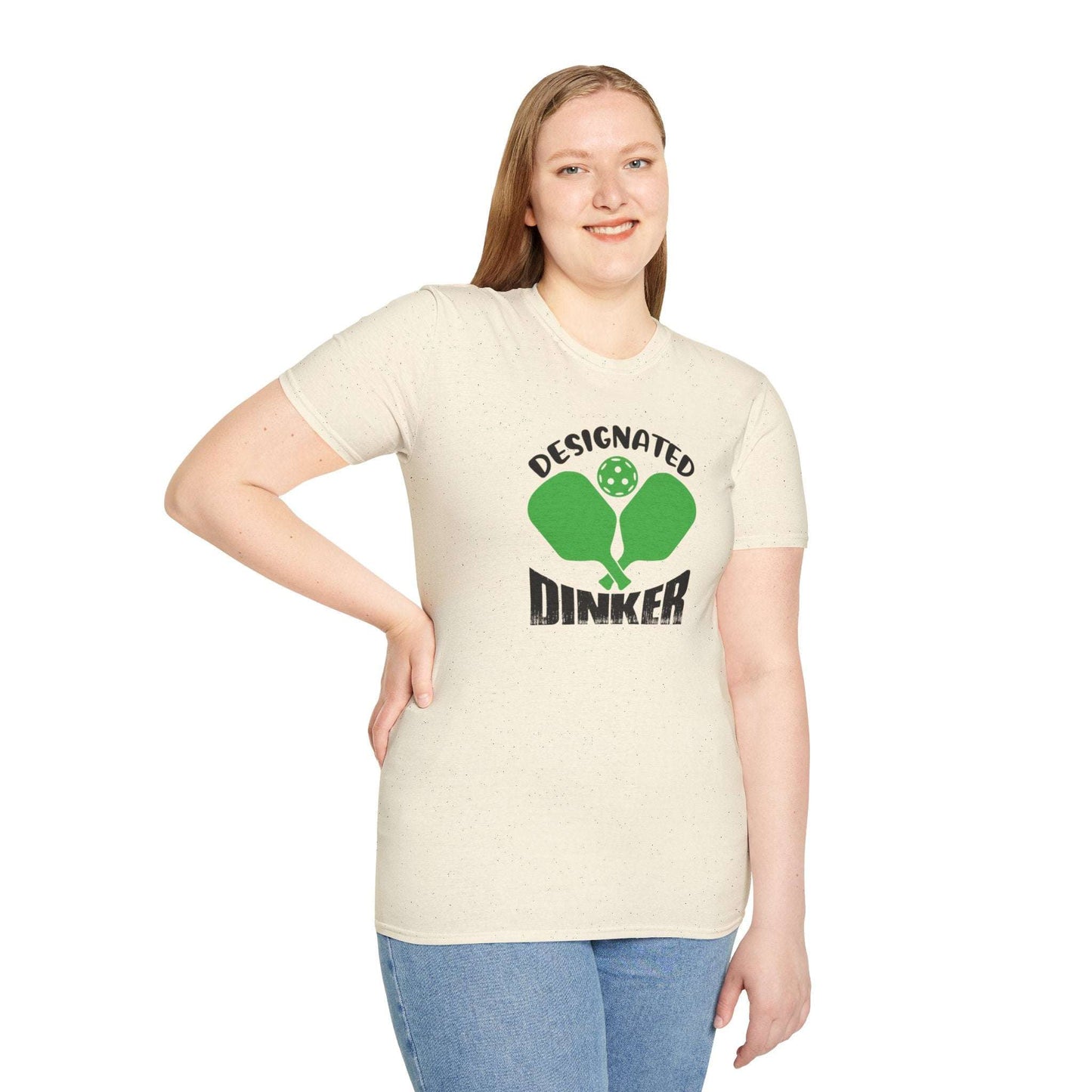 Women's Funny Pickleball T-shirt - Designated Dinker