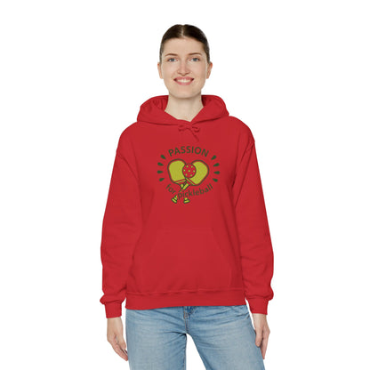 Women's Cute Pickleball Hoodie - Passion for Pickleball