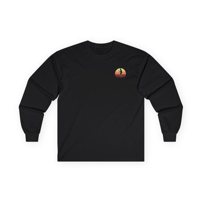Men's Unique Pickleball Long Sleeves top - Great Minds Dink a Like Black