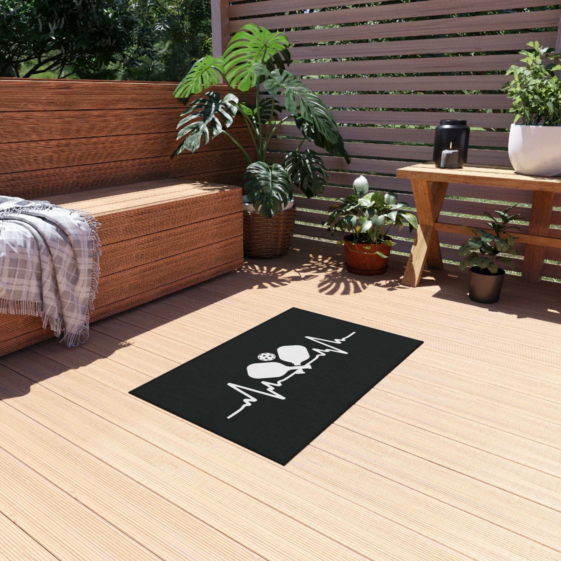 Pickleball Practical Outdoor Rug - Pickleball Pulse