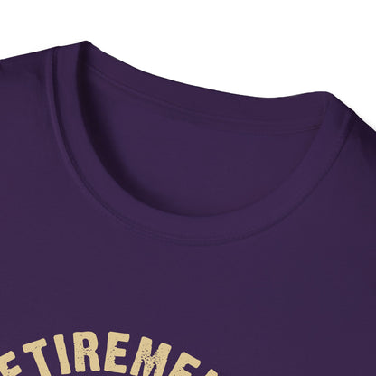 Men's Bold Pickleball T-shirt - My Retirement Plan Retro
