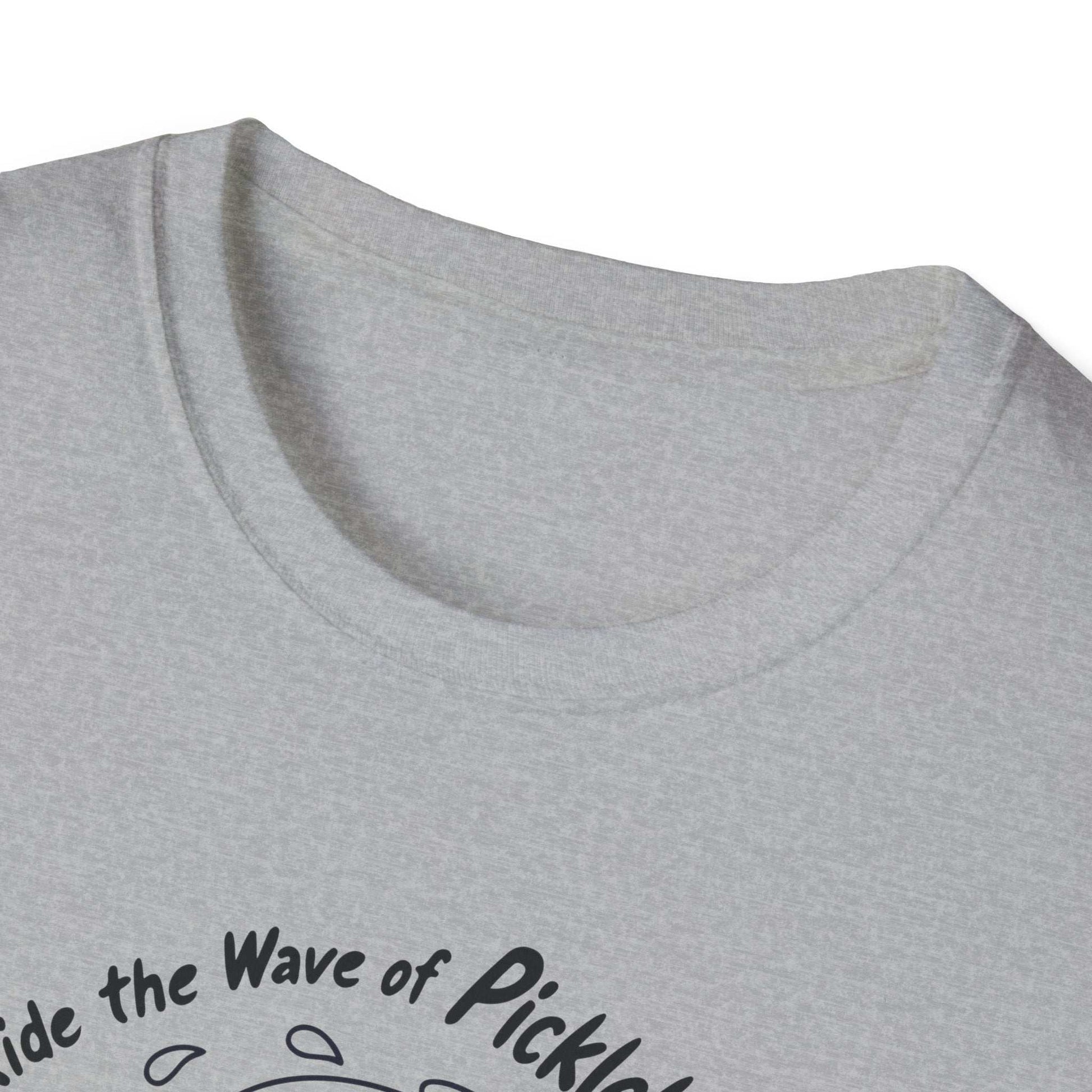 Men's Comfy Pickleball T-shirt - Ride the Wave of Pickleball